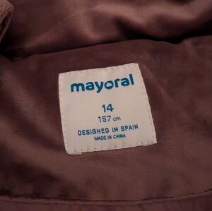 Mayoral Pink Puffer Coat